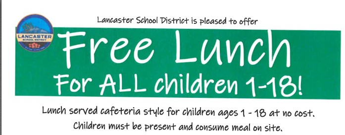 Summer Lunch Program